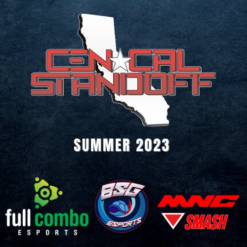 cencalofficial's tweet image. 2023 welcomes back CenCal Standoff in Fresno, CA. In partnership with @BlueShellESport @FullComboGG and @MNCSmash this will be CenCal’s most exciting FGC tournament ever! Summer 2023