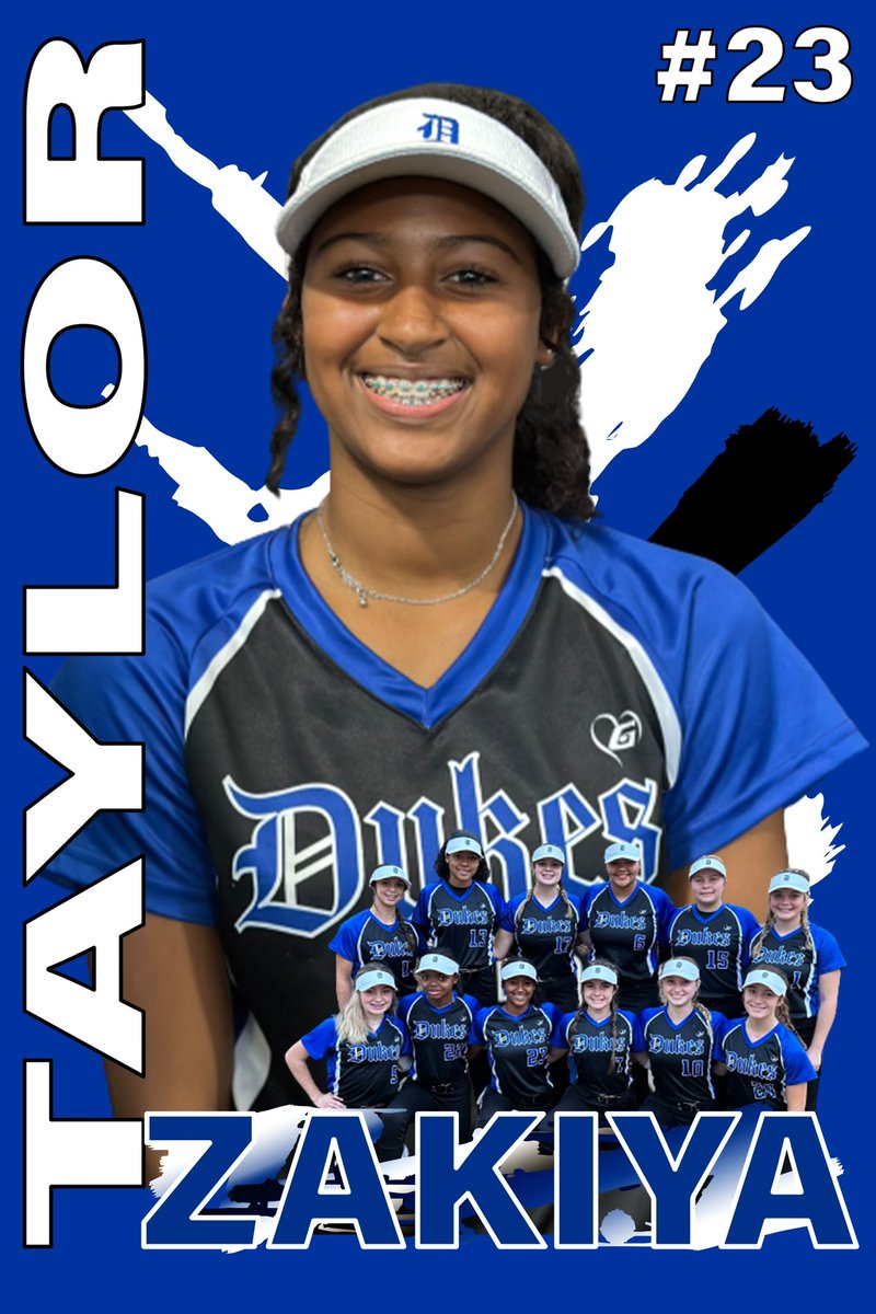 Next:
Zakiya Taylor. She’s in her 4th season with this team. She sets the tone for us as the Leadoff. She has a no fly zone in the OF. Not many communicate like her and she’s a beast on the base path. Extra innings ranked her 36th in the nation. 13th ranked OF. Welcome back Zee!!