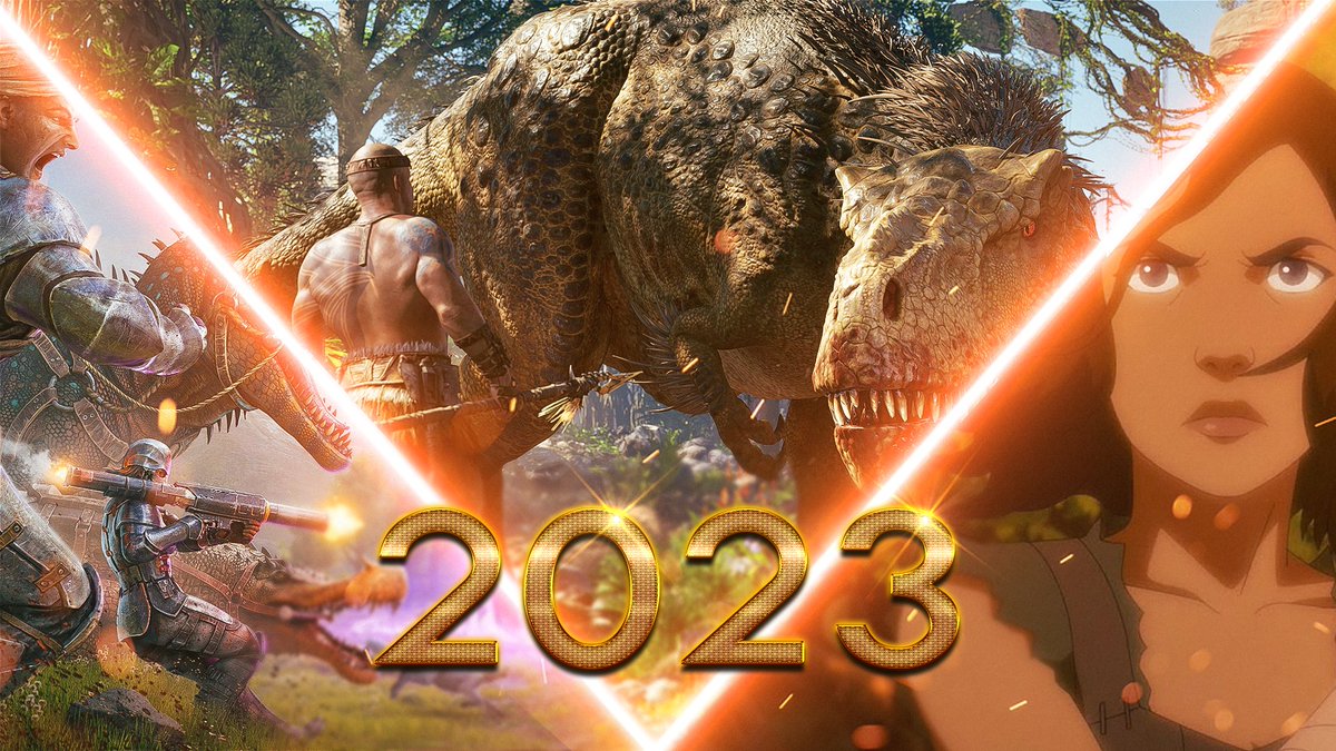 ARKAscendedNews's tweet photo. So, what's in store for ARK this year? 🤔

📌 ARK 2 
📌 ARK: The Animated Series Season 1 &amp; 2
📌 ARK: The Survival of the Fittest on console
📌 ARK Switch - Official &amp; Community maps
📌 &amp; more surprises? 

#playARK #ARK2 #ARKAnimatedSeries https://t.co/kN3SPjWir5