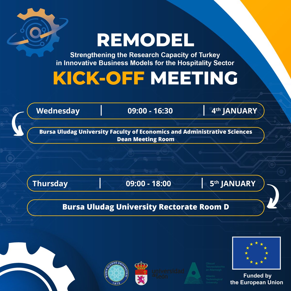 project_remodel's tweet photo. REMODEL Kick-off Meeting begins! Explore our journey.

#remodelproject #remodel #innovativebusinessmodel
#BUUBMILAB #exploreremodel https://t.co/tOcdp6jayd