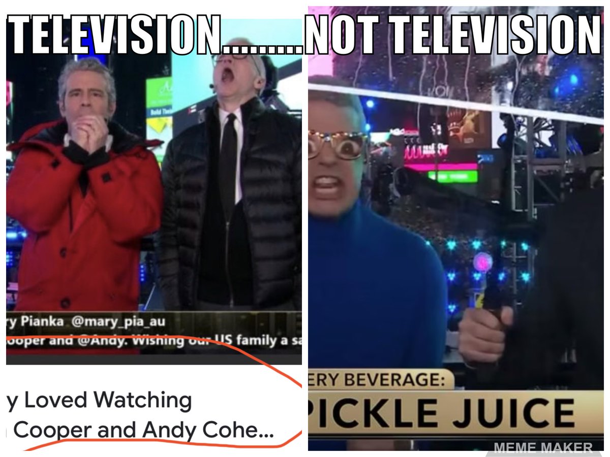 aptoselyse's tweet photo. #CNNNYE #letthemdrink https://t.co/cZKEb1hDRJ