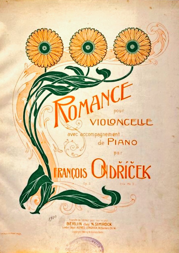 ArtNouveauDeco on Twitter "Art Nouveau sheet music covers from c. 1900