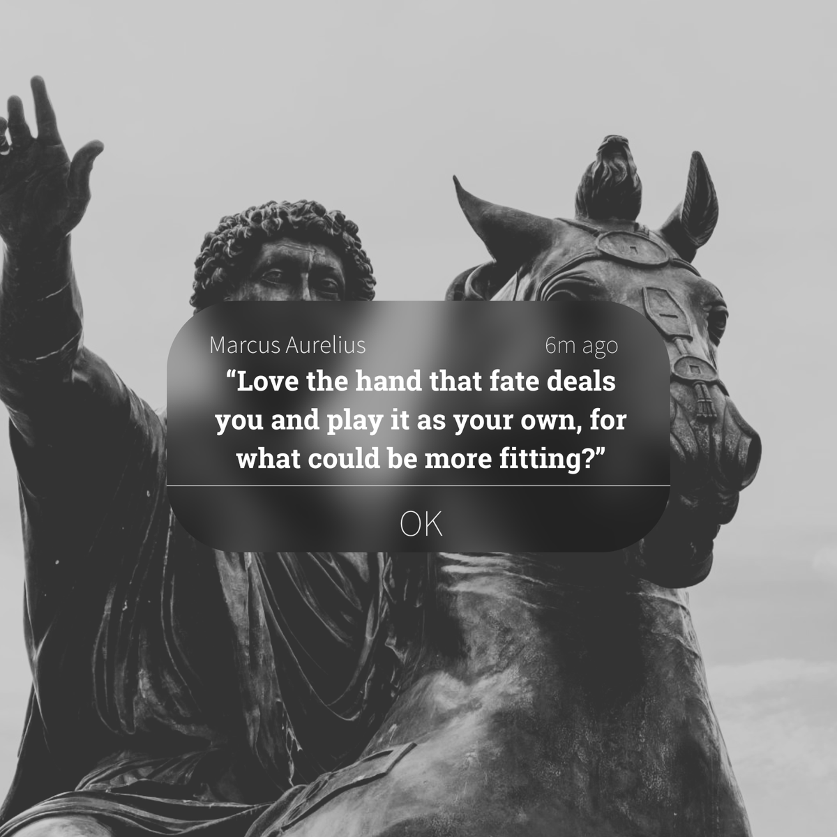 “Love  the  hand  that  fate  deals  you  and  play  it  as  your  own,  for  what  could  be  more  fitting?“

#uvuchss #uvuaplaceforyou  #uvuaplaceforphilosophers  #philosophy #humanities #stories  #motivational  #motivationalmonday