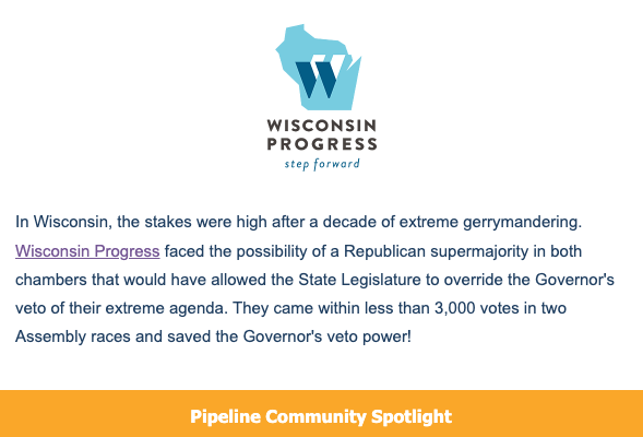 WIProgress's tweet image. Thankful to The Pipeline Fund for these kind words about our organization. We look forward to continuing our work together in order to make meaningful progress for all.
@NilofarGanjaie