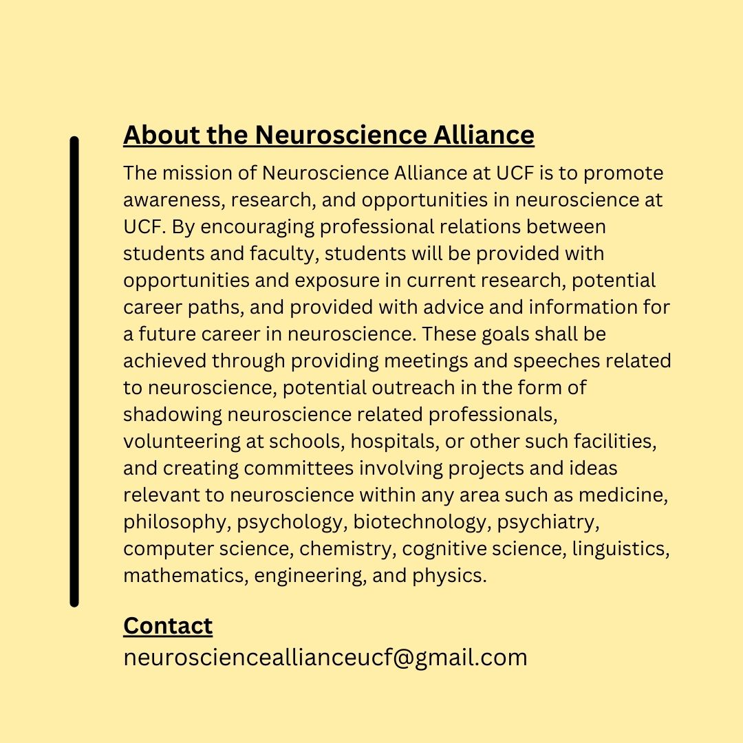Calling all Pre-Health students interested in neuroscience🧠✨🩺. Check out this awesome RSO! Swipe to learn more!
