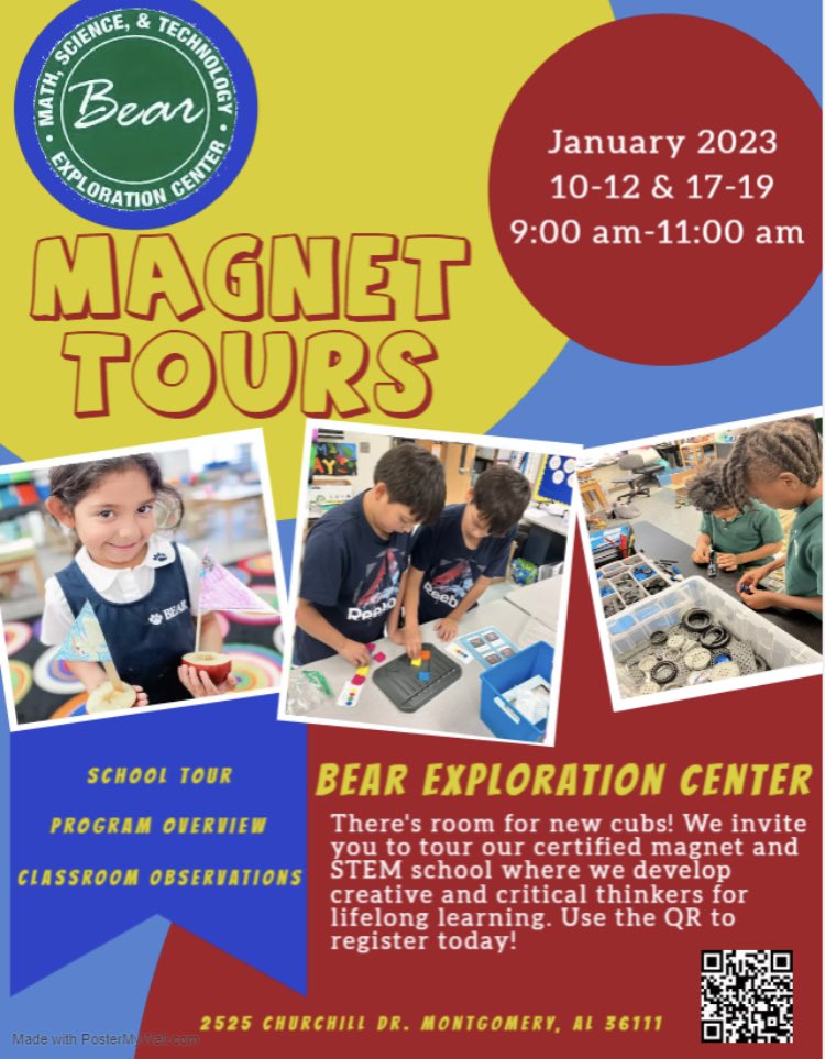 BearExploration's tweet photo. 📡 Who’s preparing to launch 🚀 with us into the 2023-2024 school year? Don’t forget to register 📲 for your magnet school tour today! The countdown begins… #Repost #Like #Share #Retweet #FutureCub #MPSRising https://t.co/1pp8Ya3rN3