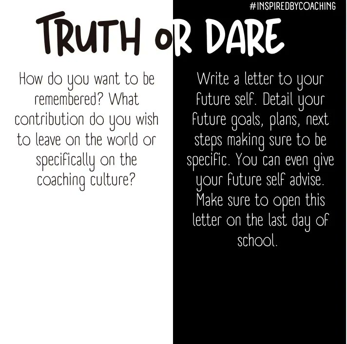InspiredByCoach's tweet image. #TruthOrDare - My contribution to coaching 
#inspiredbycoaching #inspiredbytech #instructionaltechcoach #teachers
