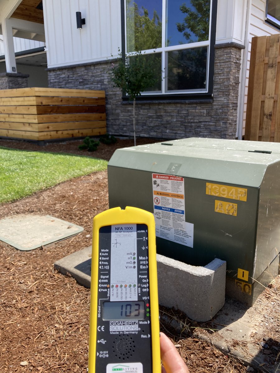 Ever wondered what that big green box is out front of your house?!  What about the EMF radiation it emits?  In this video, I'll help you understand how to assess any impact it may be having on your house.  bit.ly/3yaChTS