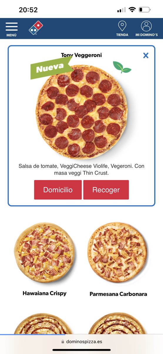 danielamen's tweet image. Lo que pides VS lo que recibes 🤷‍♂️🍕
@DominosPizza_ES #dominospizza