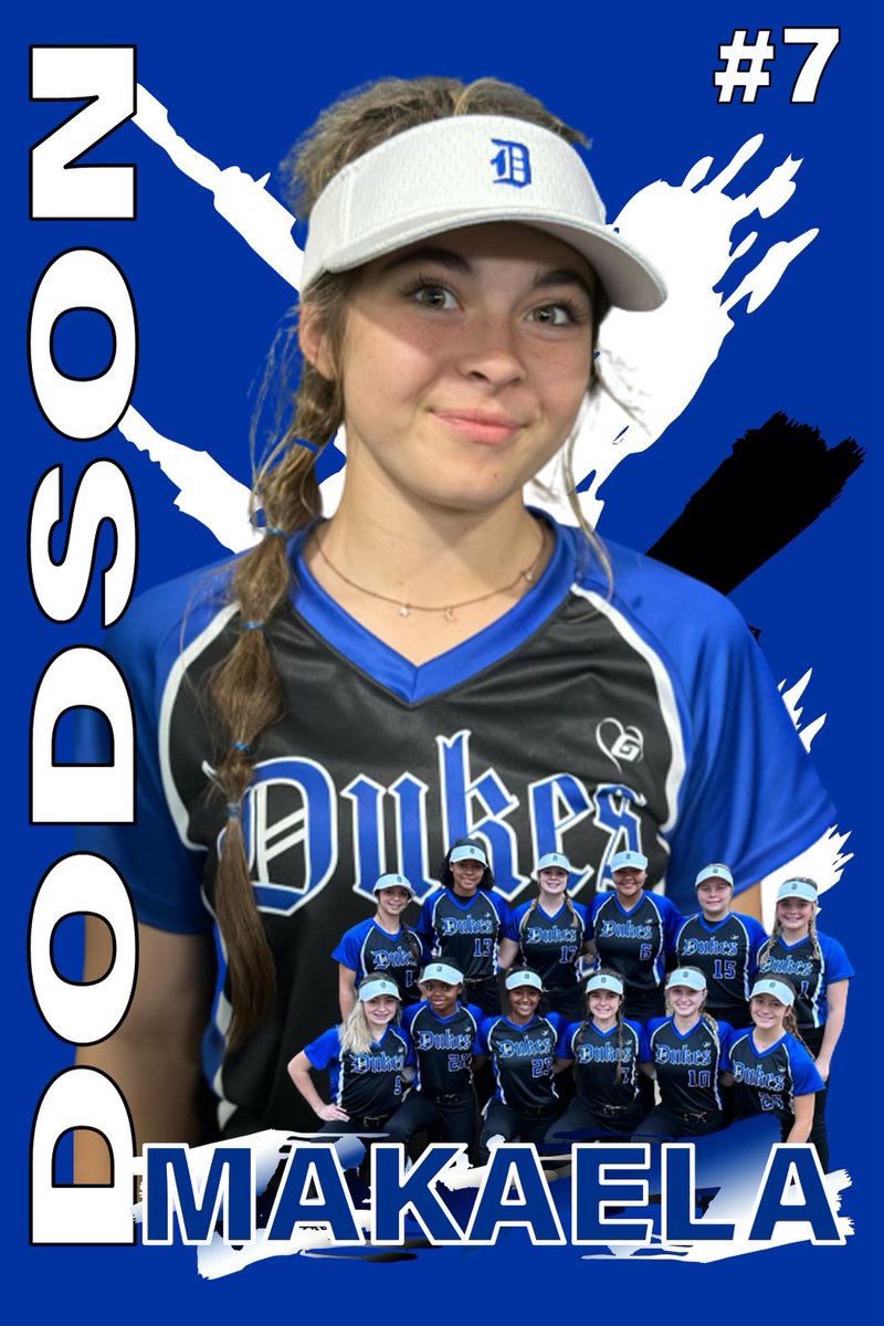 Next:
Makaela Dodson. She’s in her 2nd season with this us. She’s small but packs a punch in the box as our 2 or 3 hole hitter. Her arm strength will surprise you with a glove that gobbles up balls. Legends&amp;Legacy ranked her as the 57th in the nation. Welcome back Makaela!#2027