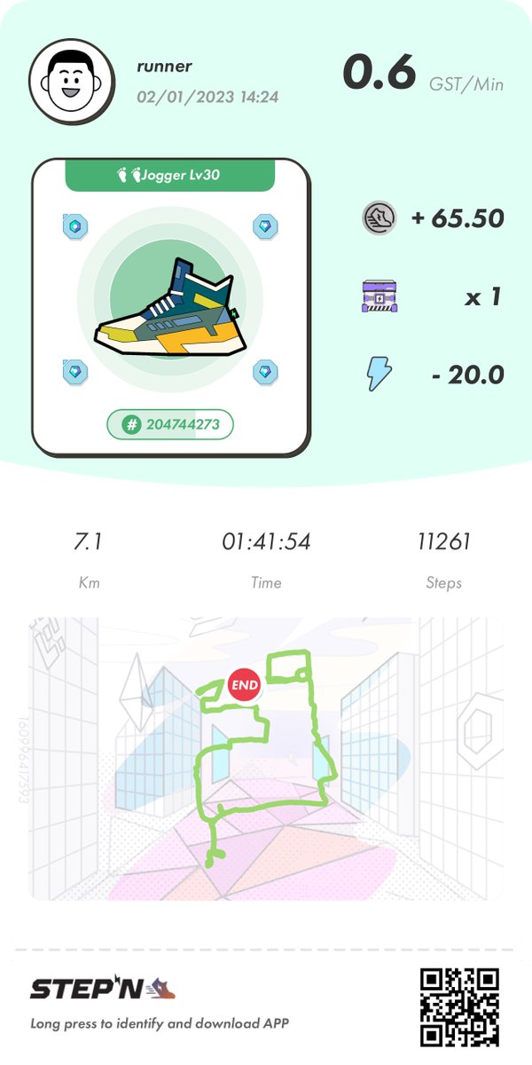 AverageSTEPN tweet media