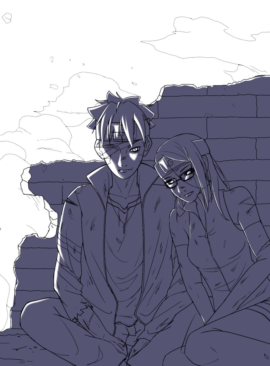 Defeat.
#BoruSara #BORUTO