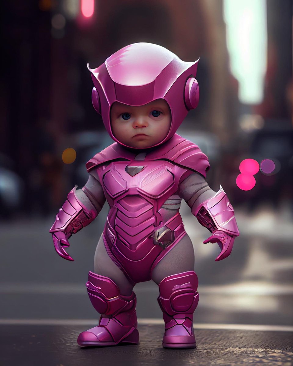 robots_rule's tweet photo. Baby Power Rangers
#baby #babies #lordzedd #goldar #scorpina #ritarepulsa #powerrangers #powerranger #greenpowerranger #redpowerranger #blackpowerranger #bluepowerranger #yellowpowerranger #pinkpowerranger
@PowerRangers
#robot #robots #midjourney #midjourneyart #midjourneyai https://t.co/MrT384VT7Z