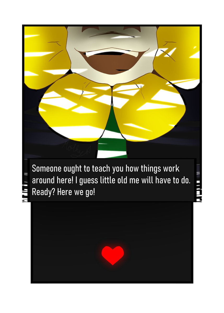 MothyA5's tweet photo. UnderLore, Chaper 1: Ruins of Patience (Part 1)

#undertale #undertaleAU #undertale_AU #undertalecomic #comic #underlore https://t.co/xUnEc6umdJ