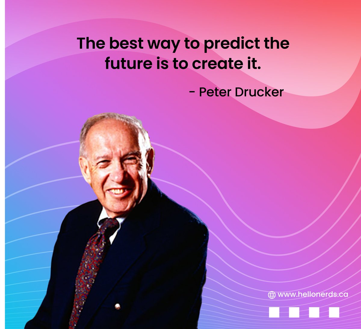 Don't just sit and wait for the future to come - shape it for yourself! As Peter Drucker said, "The best way to predict the future is to create it."  Take control and make your own destiny!

#motivation #inspiration #future #mondaymotivation #inspirational #quoteoftheday