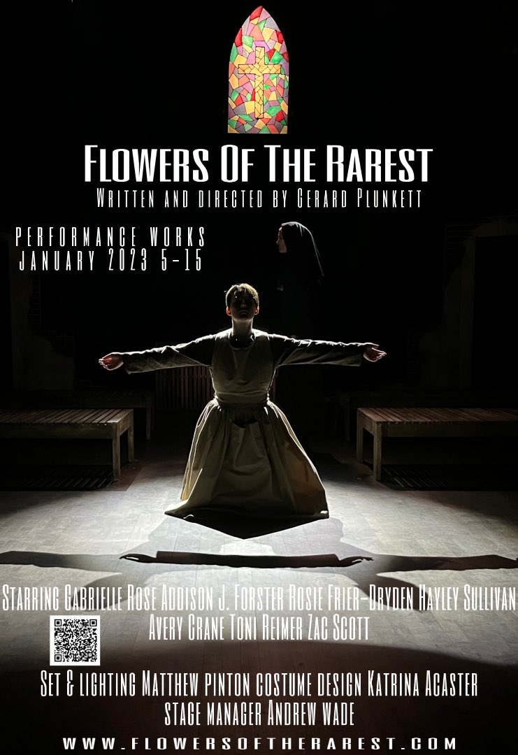 EricMcCormack's tweet photo. Hey, #Vancouver friends, my pal Gerard Plunkett is premiering a beautiful new play this week, thru Jan 15. Please don’t miss it! #FlowersOfTheRarest #PerformanceWorks https://t.co/zF2UD7c4GZ