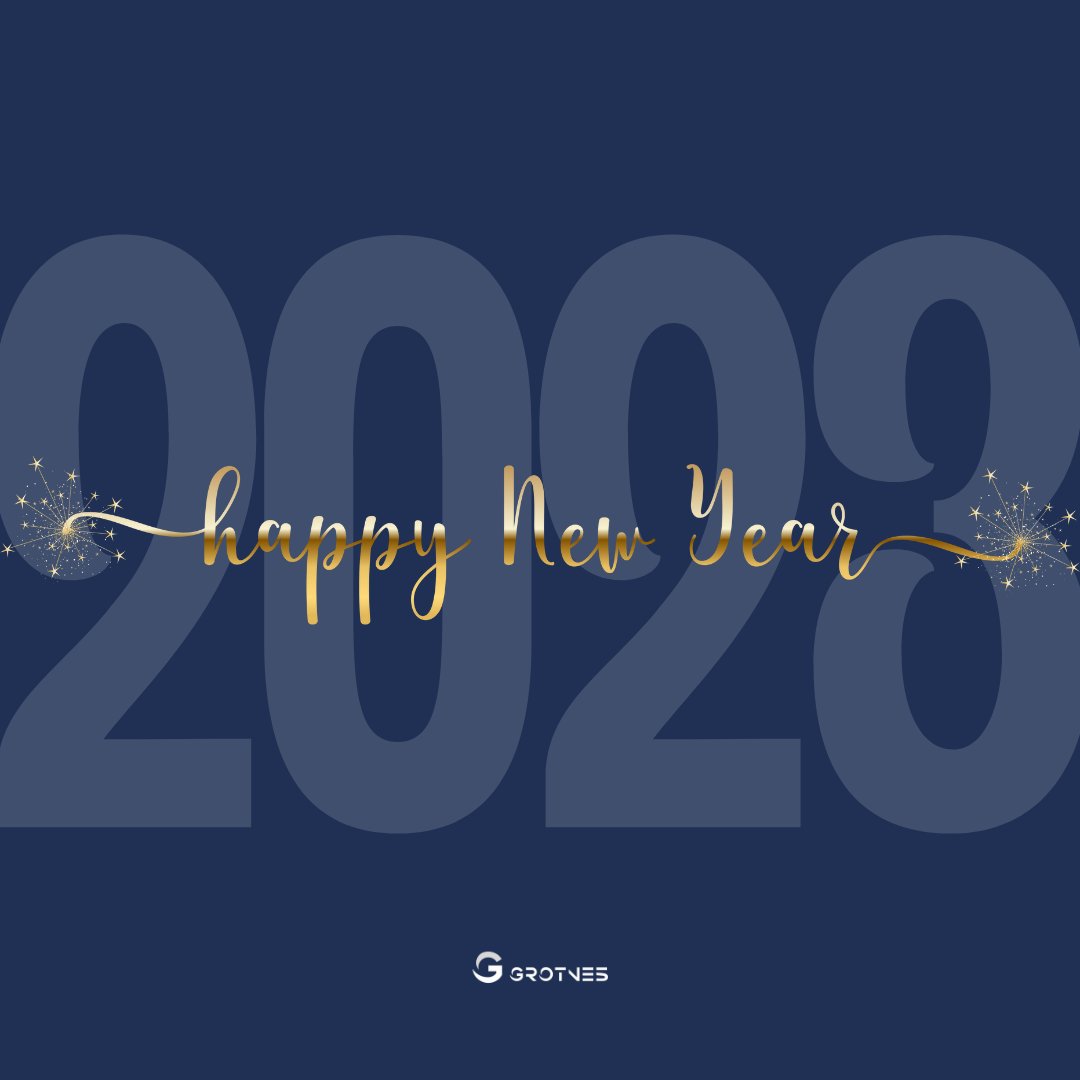 With a new year comes new opportunities to contribute to our customers' success. #TeamGrotnes will continue to provide quality metalforming and assembly systems alongside our partners. Cheers to another year!