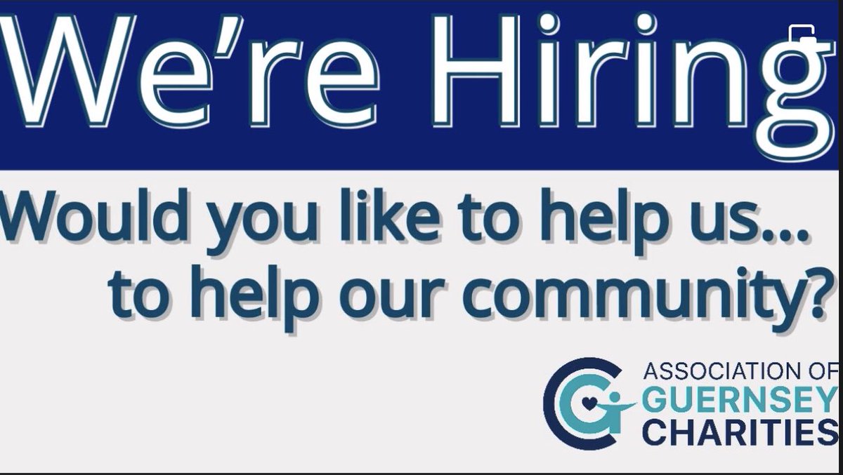 As part of our exciting plans to improve support for charities in the Bailiwick, we are recruiting a paid Administrator.  Do you have what it takes to help us?

Interested, see details bit.ly/AGCadm &amp; email chairman@charity.org.gg to apply.

Role funded by <a href="/SIFGsy/">Social Investment Fund</a>