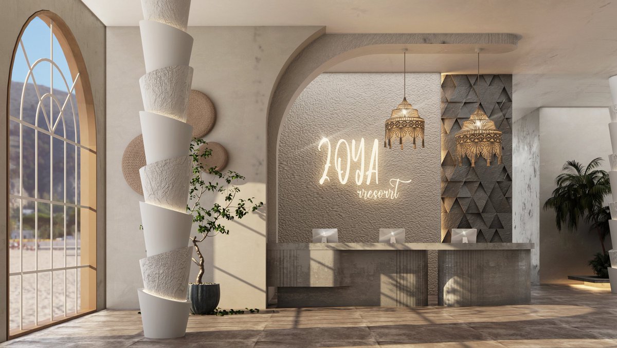 alaaelsayed828's tweet photo. Academic project 
Hotel design.located in new damietta city, Inspired by the contemporary Nubian style♥️
المشروع كامل وجوده اعلي هنا ادخلو اتفرجو عليه 👇
https://t.co/hkBAxJ33gr 
#3dsmax 
#vray 
#photoshop https://t.co/qwZn4h6sl4