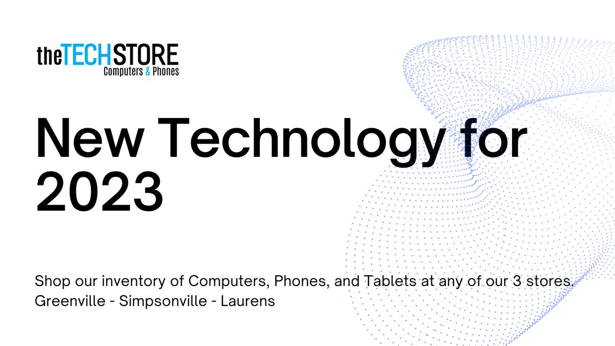 TheTechStoreSC's tweet image. 3 LOCATIONS TO SERVE YOU
1901 Laurens Rd. Greenville, SC
108 West Curtis St. Simpsonville, SC
207 Hillcrest Dr. Laurens, SC
#greenvillesc #simpsonvillesc #computer #phone #tablet