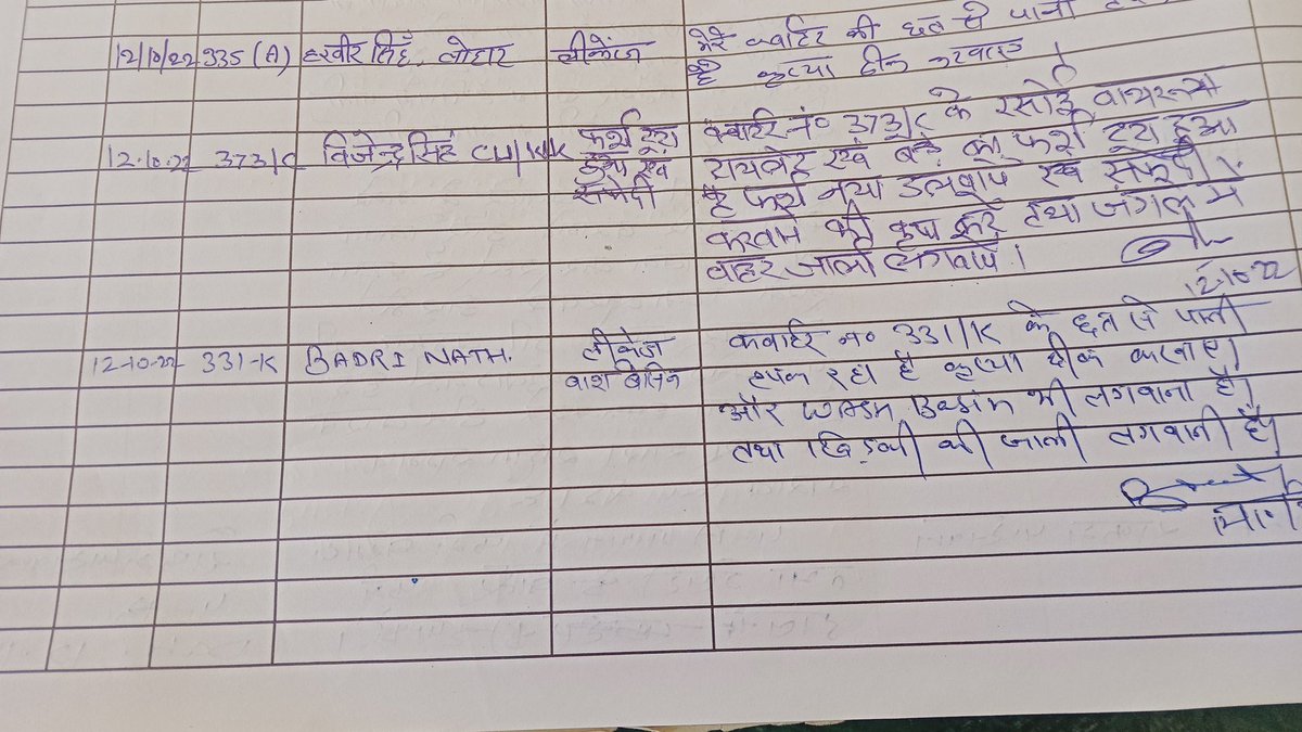 Northern railway kalka iow ko aaj 2months upar ho gye koi karya nhi hua331-k railway aavas ka