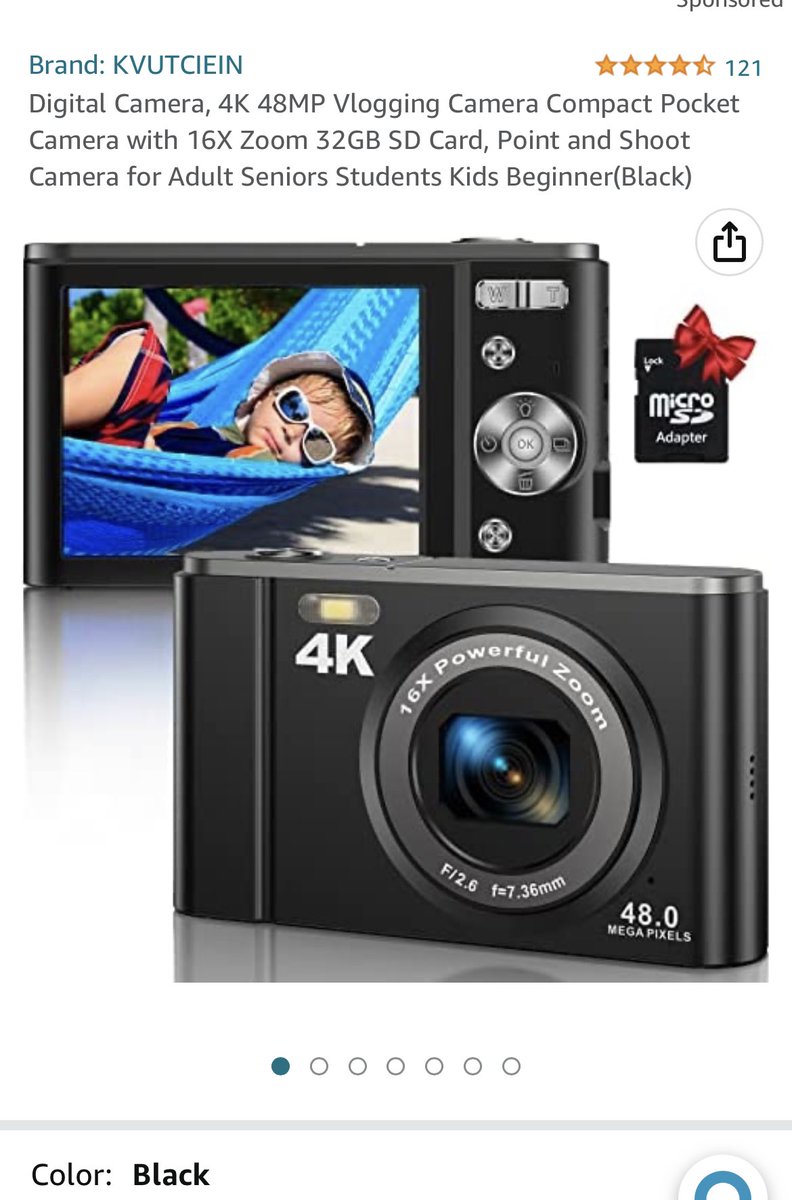 nottnema's tweet photo. @lanadelrayhater fr they’re so expensive but if you want something on the cheaper side, there’s handheld cameras, the camera i showed are for really professional work. if you want something beginner friendly, I had this camera, but it broke on me. and it’s really good for photos and it’s small https://t.co/48vnOloPD3