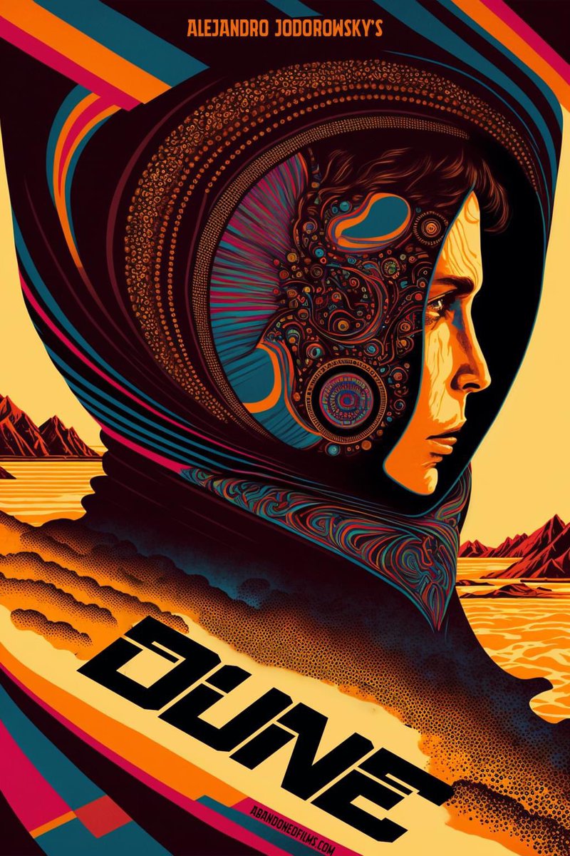 abandonedmovies's tweet photo. Jodorowsky’a Dune (1975) #jodorowskysdune #alejandrojodorowsky #duneedit #dunefilm #aimovies #fakefilms https://t.co/954xnNbpWG