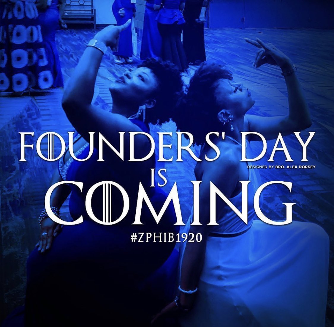 ae_zetas's tweet photo. Y’all ready Sorors? 👀🕊💙 

#itonlytookfive #zetaphibetasorority https://t.co/9aL4ShyoXX