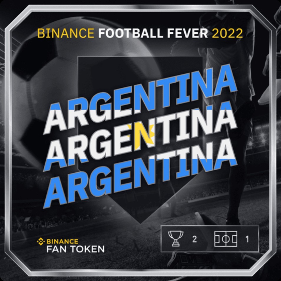 goktugbahce's tweet image. BINANCE FOOTBALL FEVER 2022 #Binance #Argentine #wordcup2022 #NFT @opensea @binance @Binance_Turkish
