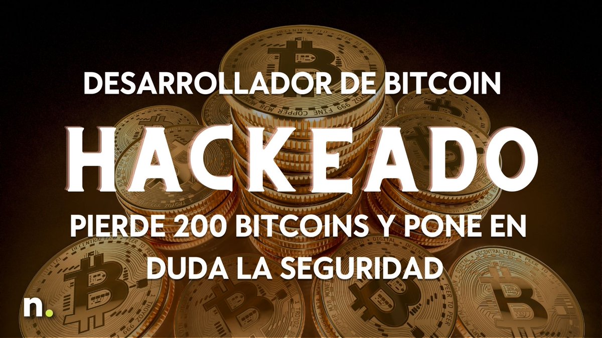 negocios_tv's tweet photo. Desarrollador de bitcoin hackeado: pierde 200 bitcoins y pone en duda la seguridad
#bitcoin #criptomonedas #hackeobitcoin #crisiscripto #lukedashjr #hackeocriptomonedas
https://t.co/tkKhVBzB9H https://t.co/udiaoiyuNY