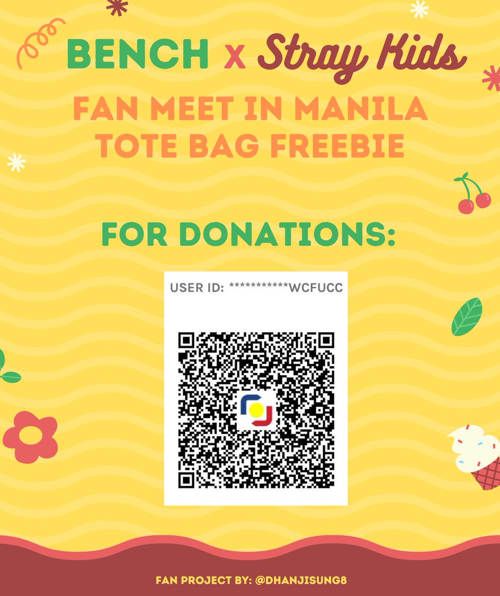 🛍️STRAY KIDS FAN MEET IN MANILA GIVEAWAY🛍️by <a href="/STAYvillePH/">STAYvillePH -</a> &amp; <a href="/0325_havenPH/">0325 HAVEN 🇵🇭</a>

🛍️january 20, 2023
🛍️time &amp; place: TBA
🛍️rt &amp; like
🛍️open for donations

#StayWithBENCH <a href="/Stray_Kids/">Stray Kids</a> #StrayKidsxBENCH #BENCHxSTRAYKIDS