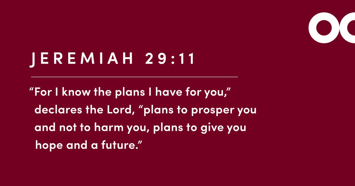 As we enter the new year, we can be confident that God has a plan for each of us!
*
*
#FirstDayOfTheYear #Bible #Truth #College #OKC #Oklahoma #Christian #BibleVerse