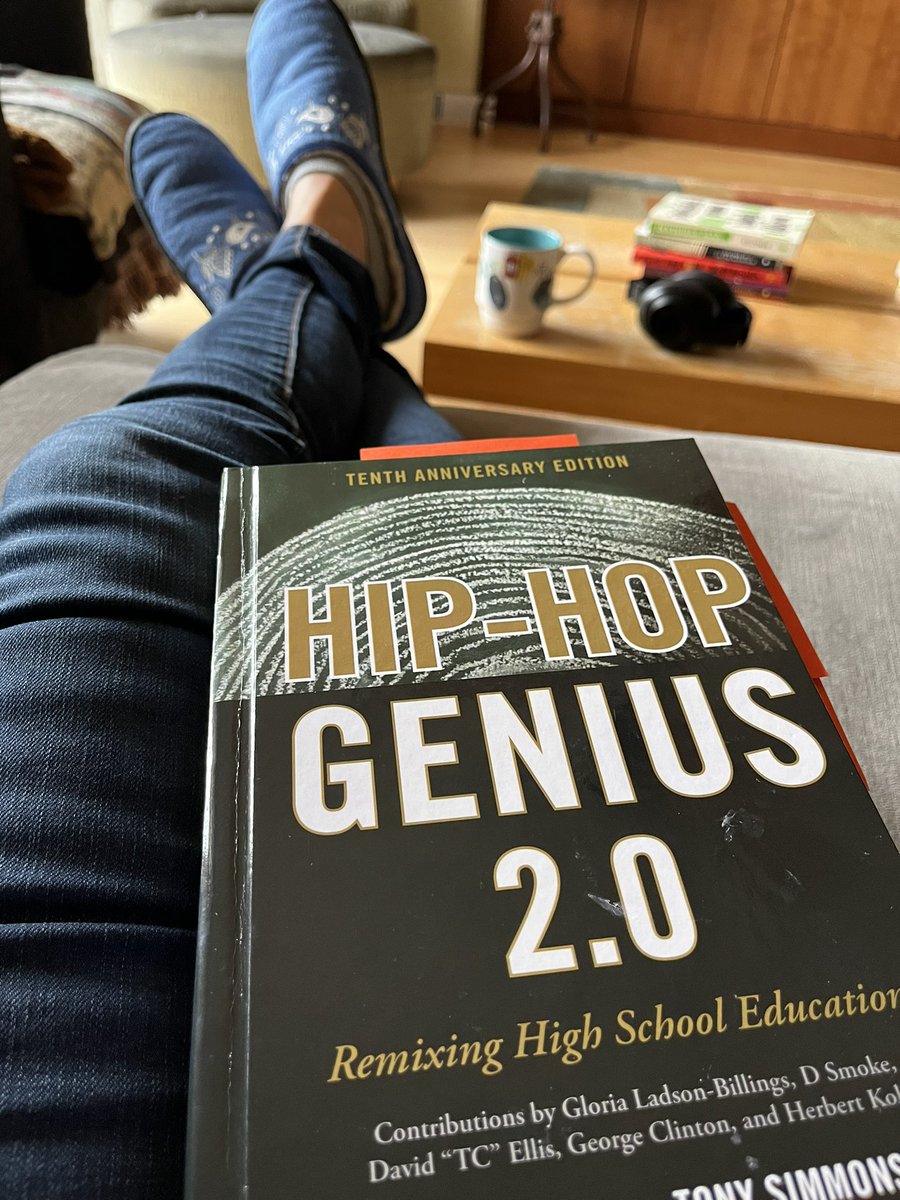 bouldershoulder's tweet image. Hip Hop Genius 2.0 is fire. Second time thru,this time I marked it for practicality, ideas and moves that are highly possible to implement in all classes n school communities! This so affirms #MyWork, #TheWork. 🙌🏾 #HipHopEd @husslington @tonyminnieapple @LASTNAMELIPSET