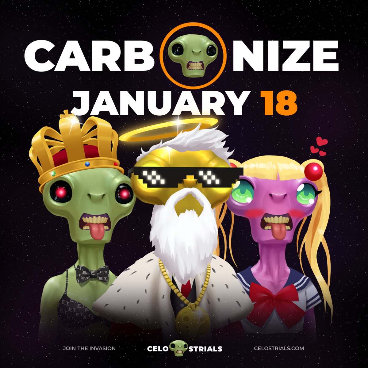 Celostrials is proud to announce the launch of the Carbonized Collection on January 18th!🎉

For more details go to Celostrials.com