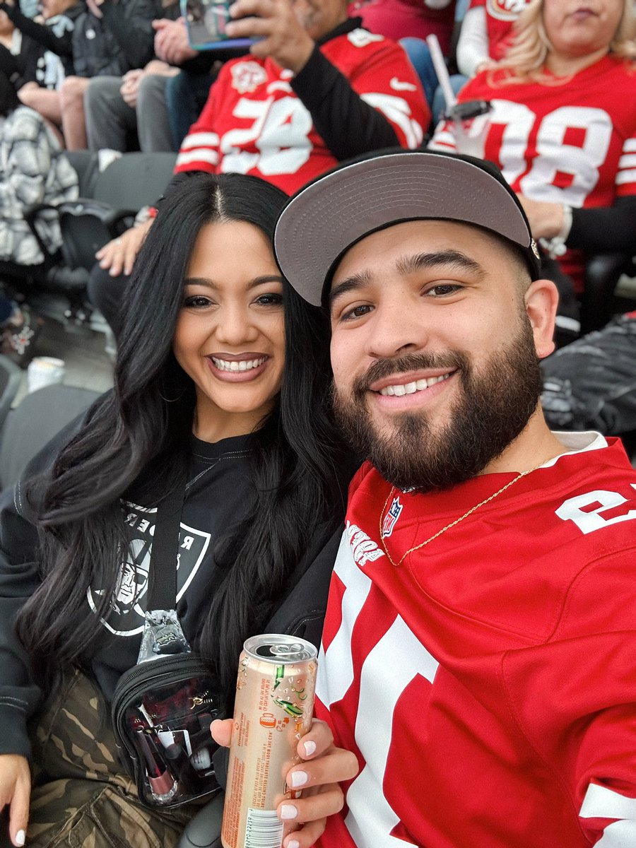 Best way to start the new year. #raidersvs49ers