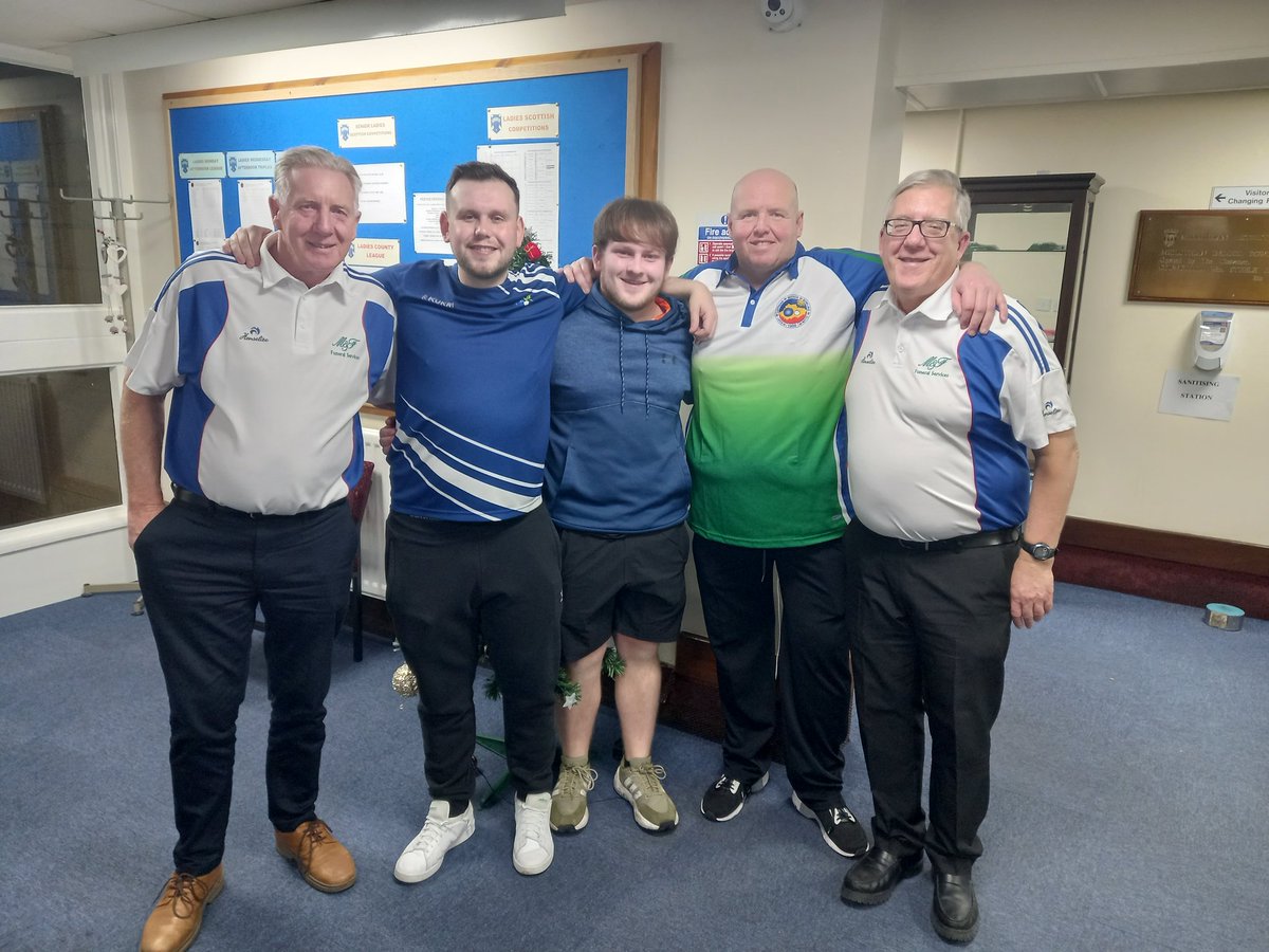 Well done to <a href="/BigBMM/">Billy Mellors</a> <a href="/DanielGormley1/">Danny</a> Aaron Betts for winning MIBC New Year triples