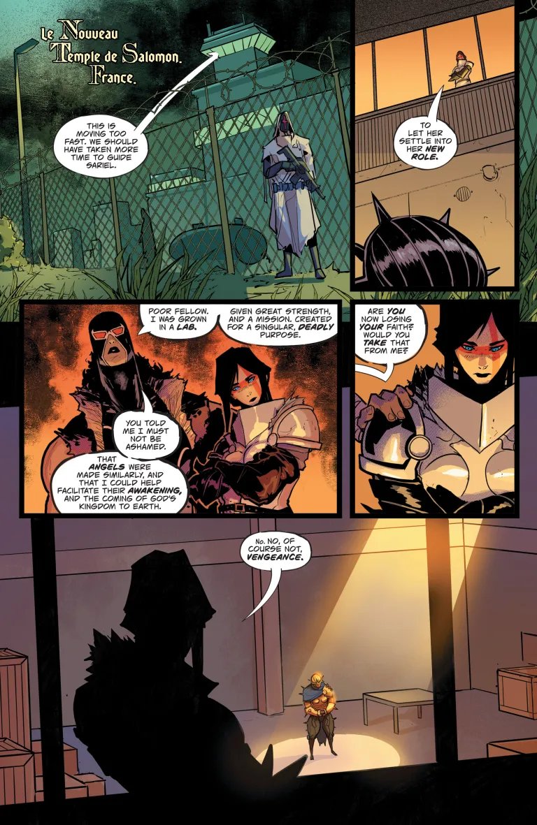 Preview of finale of Sword of Azrael! 

OUT TOMORROW!

Are you ready to dance with angles and flames?! 