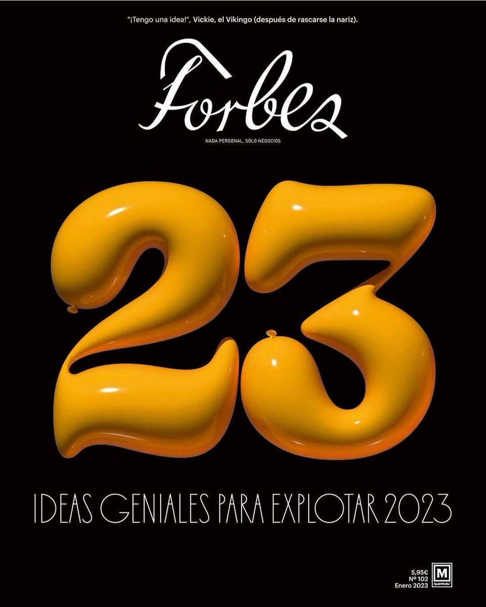 🤗 Gracias <a href="/forbes_es/">Forbes_es</a> por incluirme en la lista de las 23 ideas más prometedoras 💚
Gracias equipo por la pasión que ponéis @forestchain_co
Qué alegría comenzar el año así 🚀
Ganas de seguir luchando apostando por modelos de negocio sostenibles y honestos.
#sostenibilidad