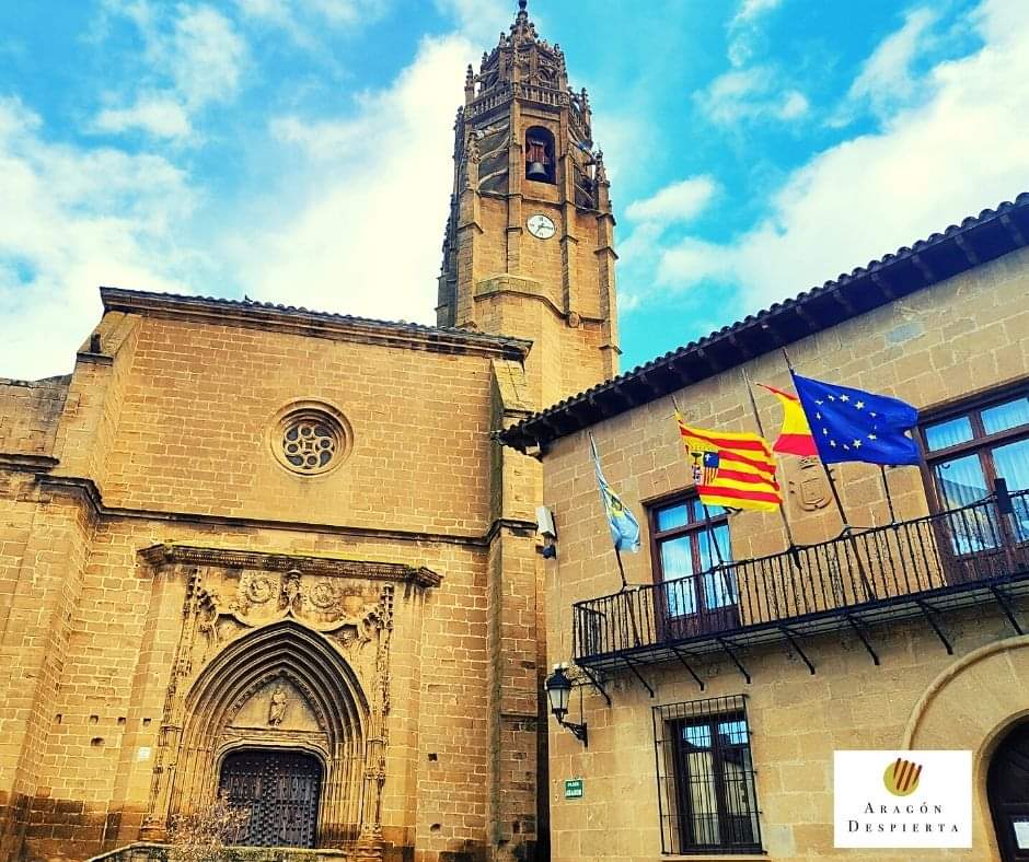 AragonDespierta's tweet photo. 🙂🙂 Un 2 de enero de 1549 tiene lugar la consagración de la iglesia de #Sadaba, en la Comarca de las #CincoVillas https://t.co/rA51GR4cs4