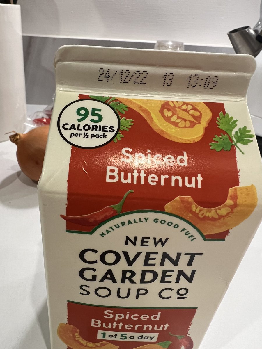 AmyBarratt9's tweet photo. @asda @AsdaServiceTeam Not only was the experience in store today frustrating due to massive lack of stock on the shelves. I’ve come home to discover the soup I purchased is over a week out of date. Absolutely appalling 😔😔 https://t.co/uW3QfIQWeB