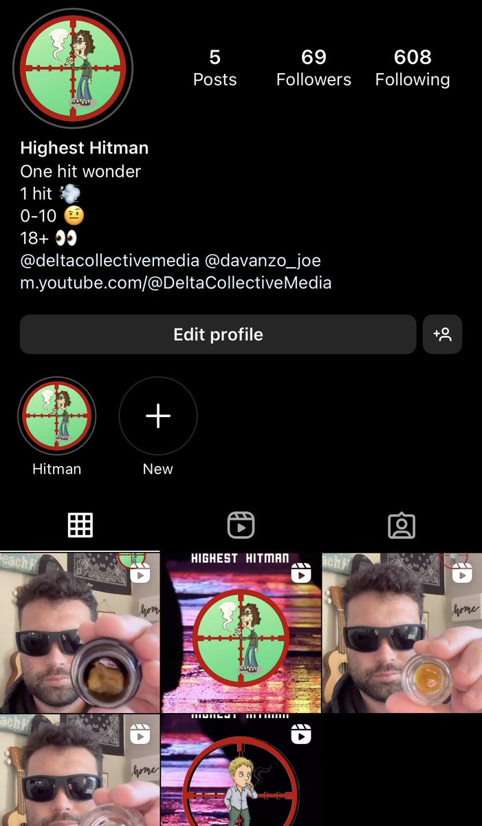 DeltaColMedia's tweet photo. Curious what the Hitman thinks?! 🔫🕶

Shoot an email over to joe@deltacollectivemedia.com to get your products hit! 💥

#cannabiscommunity #contentcreator #highest #hitman #product #reviews https://t.co/kAXBvIi5Sq