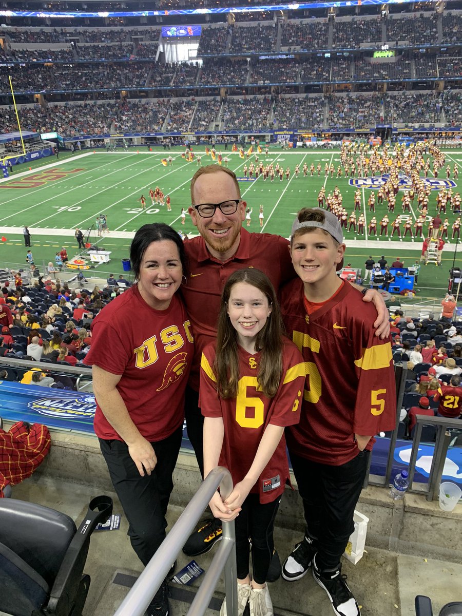 Good times at the #CottonBowl. #FightOn