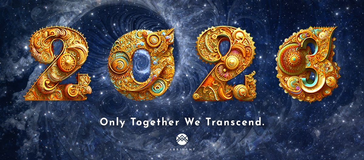 SparkCraig's tweet image. Happy New Year, social fam!
Let's make the most of every moment and make a positive impact on the world - because as we like to say at #Arrivant - Only Together We Transcend. Here's to a happy, healthy, and successful #2023 for everyone across all the #multiverses  #OTWT #web3