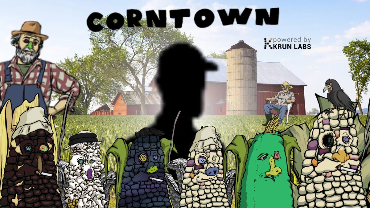 SHARKTHESEAL's tweet photo. I bought 6 @corntownwtf nfts.
I’m fuckin bullish on @krunlabs https://t.co/e2DKIZ3RWI