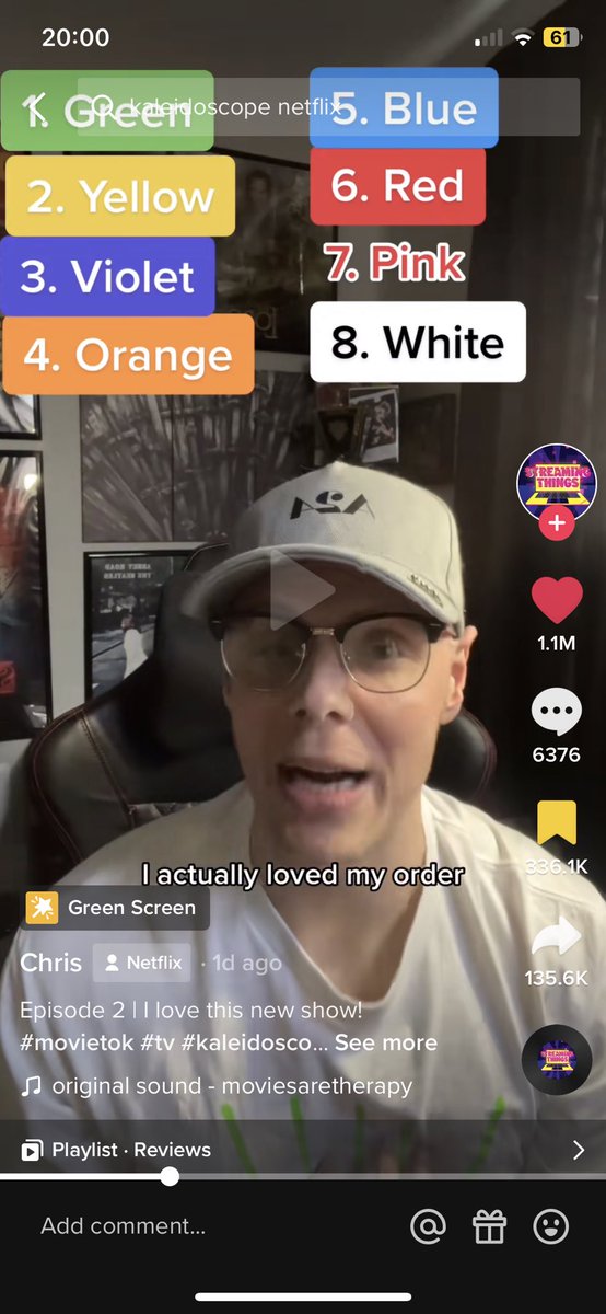 Aoibhín 🎄 on Twitter "If anyone is thinking of watching Kaleidoscope