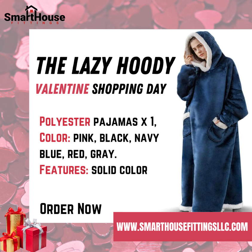 Smart_House__'s tweet photo. The Lazy Hoody. Polyester pajamas x 1, Color: pink, black, navy blue, red, gray. Features: solid color

Shop Now👉👉 https://t.co/7D4UG924wO
     
#legextension #worldgym #wellbeing #planetfitness #physicalfitness #homemat #mop #beanbag #trianglescarf #christmas #pajamas https://t.co/t2IM0ls4IA