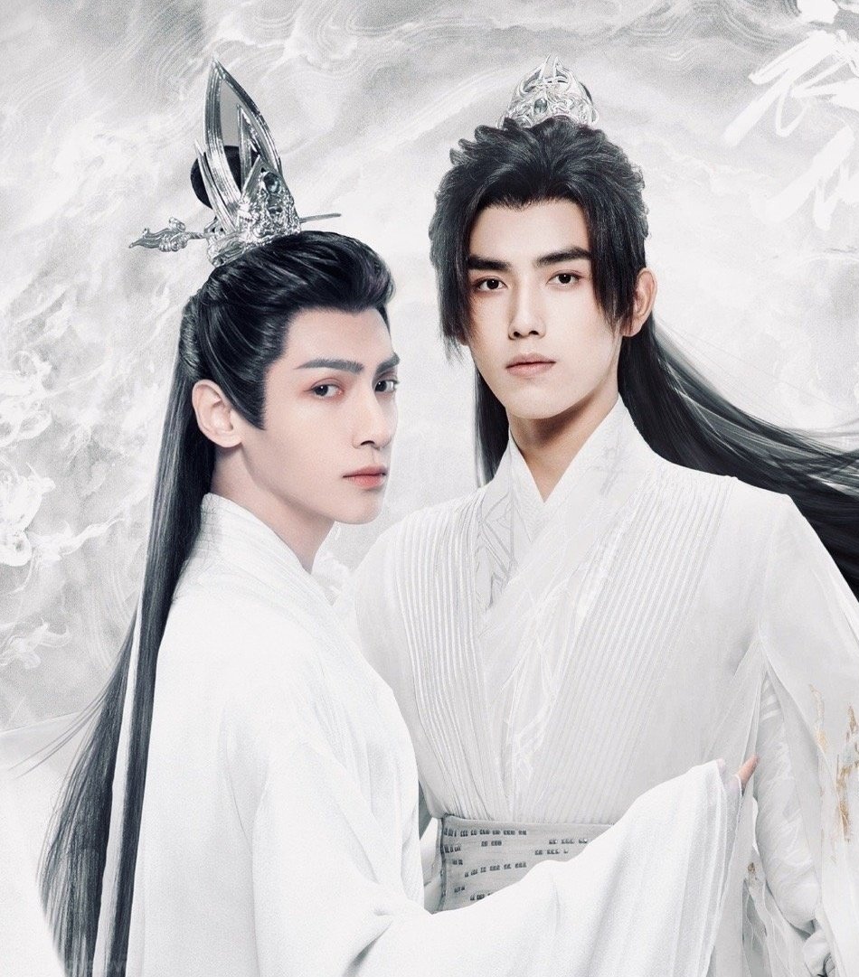 hubboyslove's tweet photo. E VEM AÍ MESMO? Cui Peng, um dos atores de #Immortality, postou foto sua hoje como ShuangLin, seu personagem no drama! Ele ainda usou a TAG do BL em chinês. https://t.co/SU07YsaiCm