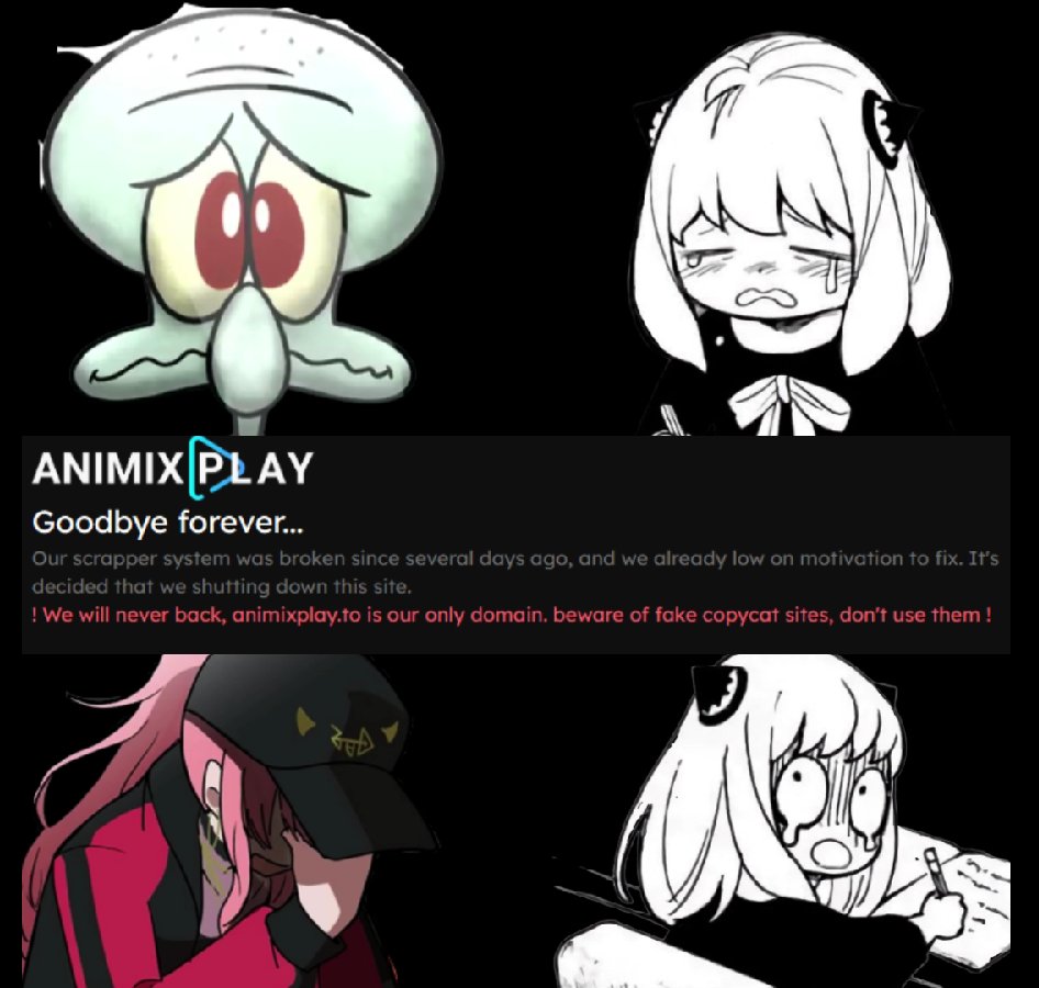 Otakuerds's tweet photo. It Was A Good Run.
https://t.co/iKSmeAaCkY via @YouTube 

#anime #animewebsite #AnimeGaming #sad #goodbye #YouTube https://t.co/12maxdz759
