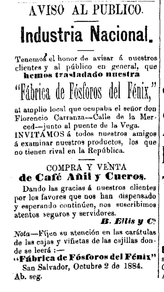 HistoriaDeElSa1's tweet photo. anuncios de 1885 https://t.co/LKte6m6vLA