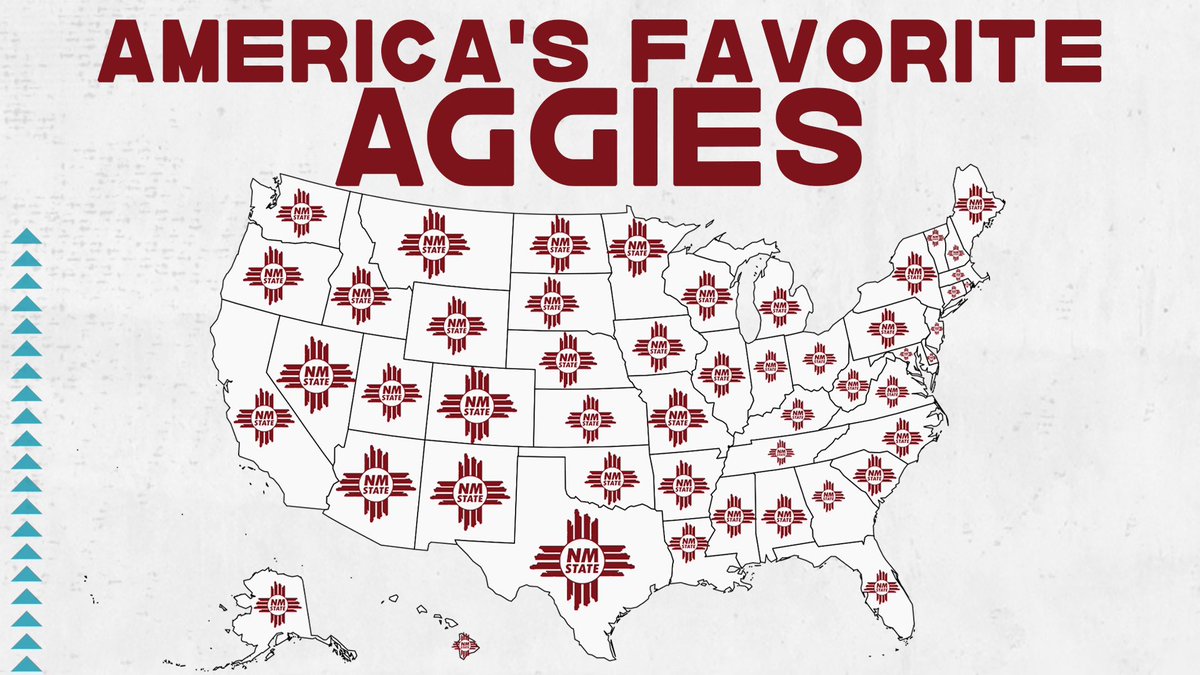 NMStateFootball's tweet photo. New year, same us. We’re resolving to be America’s Favorite Aggies again in 2023 https://t.co/rLt5kKNhqY